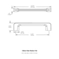 thumbnail image 2 of Liberty Hardware P34947-C North Dalston 5" Center To Center Handle Cabinet Pull - Black, 2 of 7