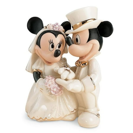 - Lenox Disney Showcase Minnie's Dream Wedding Figurine