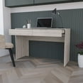 thumbnail image 3 of Nmkwnr Computer Desk with 2 Drawers, Perfect for Home Office, Light Gray, 3 of 5