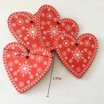 thumbnail image 2 of 10PCS Christmas Ornament Star Bell Heart Xmas Tree Ornament Hanging Decor, 2 of 10