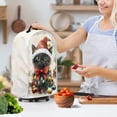 thumbnail image 3 of HELLHERO Christmas Black Cat Kitchen Blender Dust Cover for Kitchen Hand Strap for Kitchen Counter with Reusable, 3 of 6