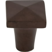 Top Knobs M1513 Square 7/8" Square Cabinet Knob From The Aspen Collection - MultiColor