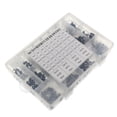 thumbnail image 3 of Yuarrent 250 unids/set de pulsadores táctiles de hierro y plástico, repuesto portátil para electrodomésticos, surtido de interruptores de control de Decoración del hogar Yuarrent HA062057-00, 3 of 6