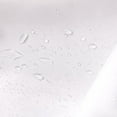 thumbnail image 5 of 78 x 78 inch Shower Curtain, Waterproof Polyester Bathroom Curtain With Hooks, Light grey, 5 of 5