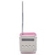 thumbnail image 3 of Mini altavoz reproductor de música portátil Radio FM PC soporte de moda tarjeta TF y disco U rosa, 3 of 5