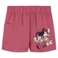 thumbnail image 2 of Disney Mickey Mouse Minnie Mouse Cowgirl T-Shirt and French Terry Shorts Outfit Set Toddler to Big Kid, 2 of 5