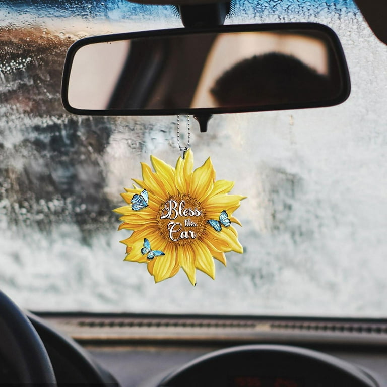 Sunflower rear view mirror discount
