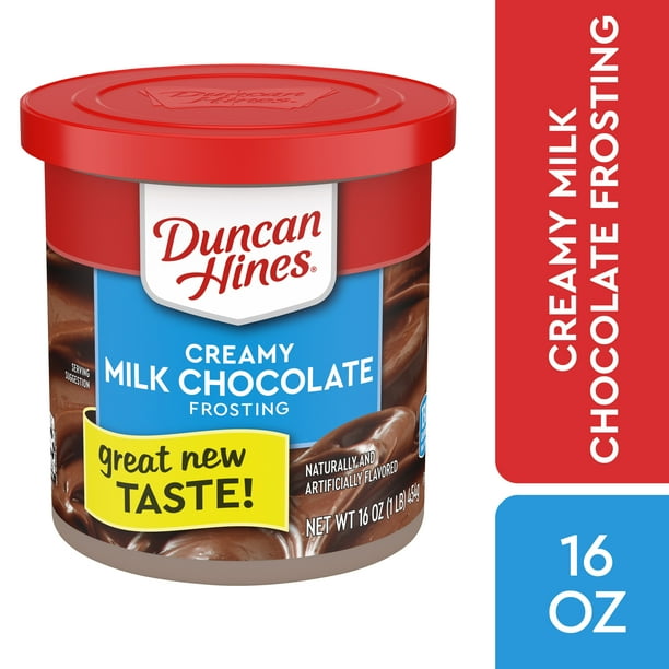 Duncan Hines Milk Chocolate Creamy HomeStyle Frosting, 16 Oz Walmart