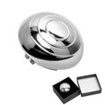 thumbnail image 1 of BASIKER Ajuste para perilla de palanca de cambios Tapa cromada con clips más fuertes Ford F-150 2004-2005 OEM 4L3Z-7213-BA Triple cromado Instalar en segundos, 1 of 5
