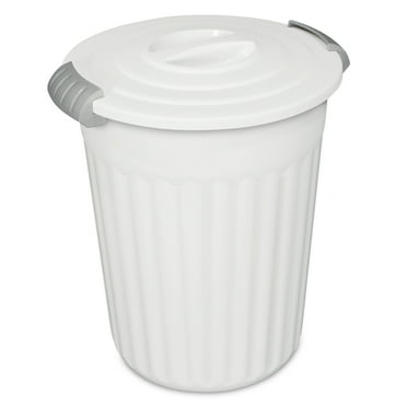 Sterilite, 24 Quart Latching Utility Can, White