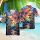 thumbnail image 4 of Camisa hawaiana con estampado 3D de hongos mágicos para hombre, camisas de playa con patrón colorido, blusas casuales de verano de manga corta, blusas cómodas, 4 of 5