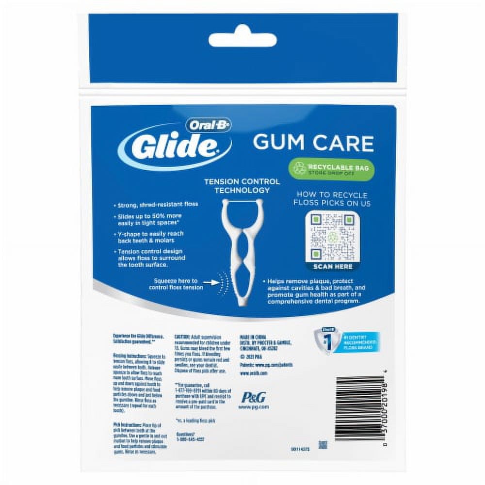 5 Pack - Oral-B Glide Pro-Health Dental Floss Picks, Deep Clean Angle 30 Each