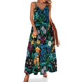 thumbnail image 2 of Midnight Garden VII Sleeveless Dress Casual dresses luxury evening dress woman for wedding, 2 of 6