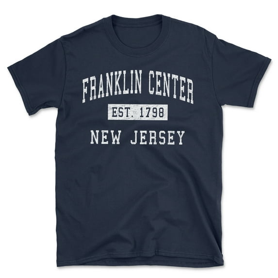 Franklin Center New Jersey Classic Established Men's Cotton T-Shirt