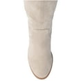 thumbnail image 5 of Journee Womens Romilly Stacked Block Heel Round Toe Boots, 5 of 10