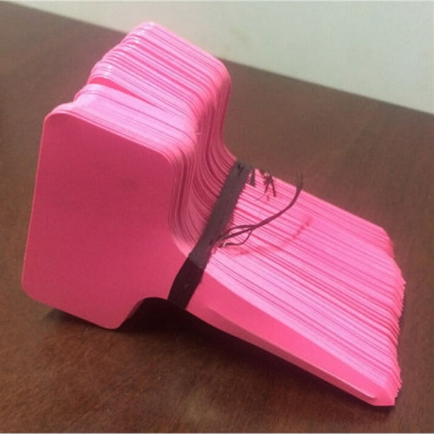 50pcs 6x10cm Plastic Plant Ttype Tags Markers Nursery