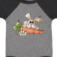 thumbnail image 4 of Inktastic Ladybugs and Bunny Rabbit with Carrot Boys Baby Bodysuit, 4 of 5