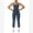 Navy, variant on IDOPIP 2 Piece Workout Sets for Women High Waisted Seamless Butt Lifting Leggings Gym Yoga Outfit Stretchy Sports Bra Set M Yellow