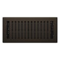 thumbnail image 4 of Imperial RG3434 Montezuma Decorative Floor Register 4 x 10-Inch Bronze Age 5 Count, 4 of 5