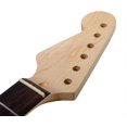 Left Handed Scalloped Guitar Neck, 22 Fret 2.2 Inch Wide Maple Electric