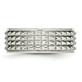 thumbnail image 3 of Auriga Fine Jewelry Stainless Steel Polished 8 mm Studded Band for Women Size 9.5, 3 of 5