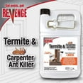 REVENGE Termite & Carpenter Ant Killer, 128 oz ReadytoUse Spray, Long