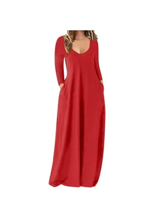 Red Maxi Dress