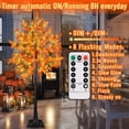 thumbnail image 4 of cm LED Fall Tree with Lights LED Lighted Maple Tree with Timer LED Maple Tree with Lights for Fall&Thanksgiving Decor Prelit Artificial Maple Tree for Outdoor&Indoor Decor., 4 of 9