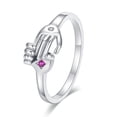 thumbnail image 3 of Hot6sl Ofertas Del Día 1 Joya de Moda con Forma de Pareja Abrazándose con Diamantes, 3 of 7