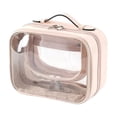 thumbnail image 2 of Bolsa de Maquillaje Transparente Fernando Artículos de Tocador de Viaje para Actividades al Aire Libre Rosa, 2 of 7
