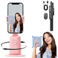 thumbnail image 1 of Shoplyhube Trépied de Téléphone Intelligent avec Suivi IA, Suivi Automatique du Visage Rotation à 360°, Contrôle à Distance/gestuel, Aucune Application pour iPhone Android Vlog, 1 of 8