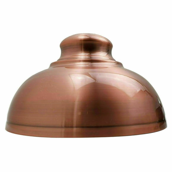 Vintage Indurstial Copper Curvy Elctro Platted Metal Pendant Retro Light Shade Modern Ceiling Lampshades Metal