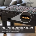 thumbnail image 3 of Atomic Gladiator 2 Full Size Foosball Table, Gray, 3 of 6
