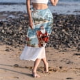 thumbnail image 6 of Santa Claus Stylish Chiffon Beach Dresses - Summer Dress for a Day at the Beach, 6 of 6