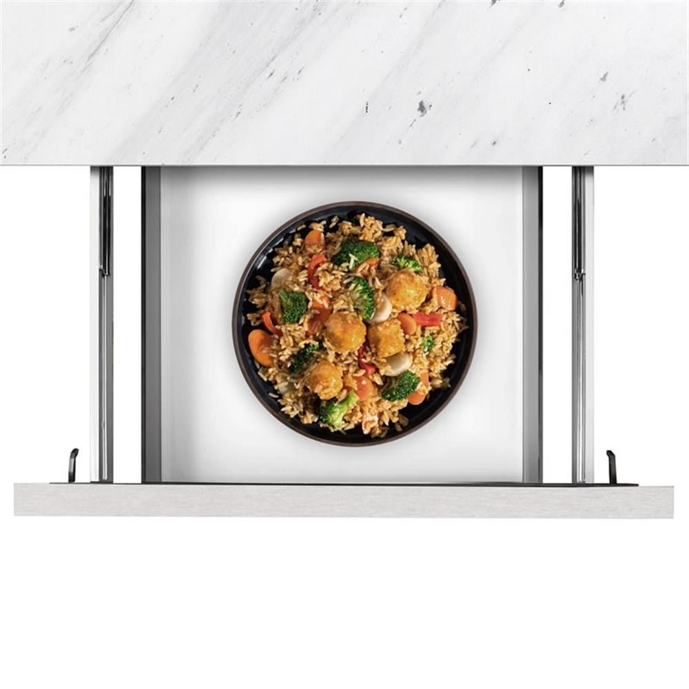 Kucht Professional 23.8" Modern Stainless Steel Microwaves in Silver