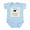 Sky Blue, variant on CafePress - My Big Sister Is A Pug (Let's Play!) Infant Creepe - Baby Light Bodysuit, Size Newborn - 24 Months