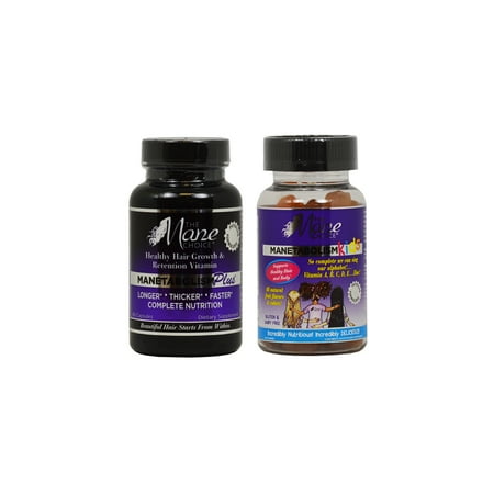 The Mane Choice Manetabolism Plus Kids Hair Growth Vitamins Set The Mane Choice Manetabolism Plus Kids Hair Growth Vitamins