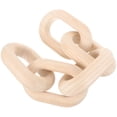 thumbnail image 2 of Decorative Wood Chain Link Wood Chain Decor Household Wood Chain Link for Ornament, 2 of 9