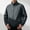 Dark Gray, variant on Fall Jackets for Men Windbreaker Stand Up Collar Full Zipper Solid Color Fashion Casual Outerwear with Pockets Black S