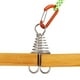 thumbnail image 3 of Estacas para tablas de cubierta Timcorr 4 Uds Metal con clips de mosquetón, 3 of 8