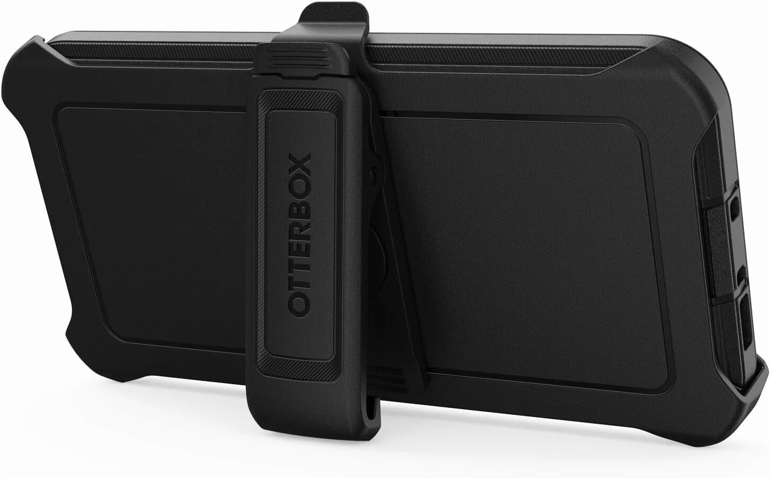 OtterBox Samsung Galaxy S23 FE (Only) - Defender Pro Series Case - Black - Holster Clip Included - Non-Retail Packaging