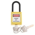 thumbnail image 1 of Candado de Seguridad Cola 1,5 pulgadas Plástico Inoxidable Amarillo, 1 of 8