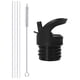 thumbnail image 4 of tapa de paja,Mosquetón con tapa de paja para boca ancha con aislamiento,Manejar la tapa de popote con cepillos de limpieza,Tapa de repuesto para accesorios de botellas de agua,Tapa de paja de, 4 of 9