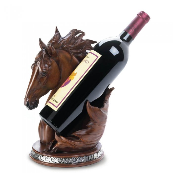 HORSE WINE BOTTLE HOLDER