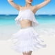 thumbnail image 4 of Borlas Sling Top Falda Estilo vintage Mujeres Slim Fit Sin mangas Traje de baile latino FLhrweasw Nuevo, 4 of 7