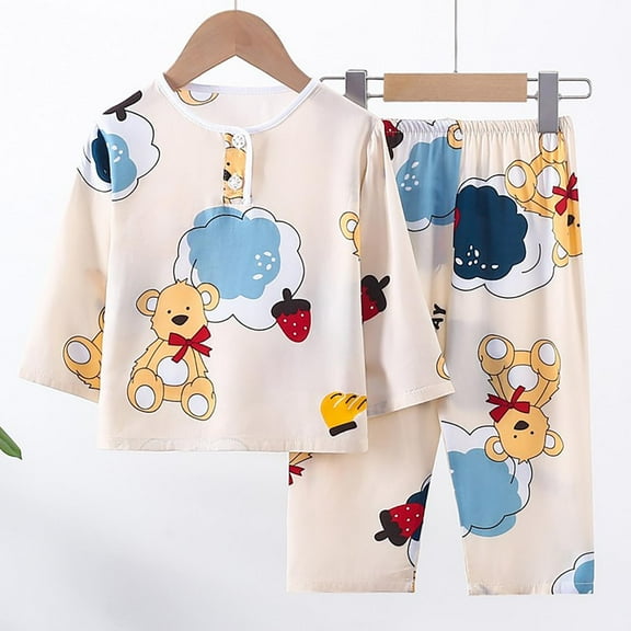 Dianli 2 Piece Outfits Girls Tunic Casual Shirts Loose Fit Long Sleeve Crew Neck Graphic Tops Soft Girls Size 14-16 Outfit Sets Clothes for Girls 4-12 Summer Saving Beige 65