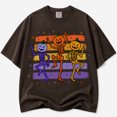 thumbnail image 2 of Dancing Skeleton Halloween Shirt, Retro Pumpkin Head Skeletons Graphic Tee, Vintage Spooky Season Fall Gift, Unisex, 2 of 10