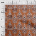thumbnail image 1 of oneOone Cotton Poplin Fabric Floral & Paisley Block Print Sewing Fabric BTY 56 Inch Wide, 1 of 4
