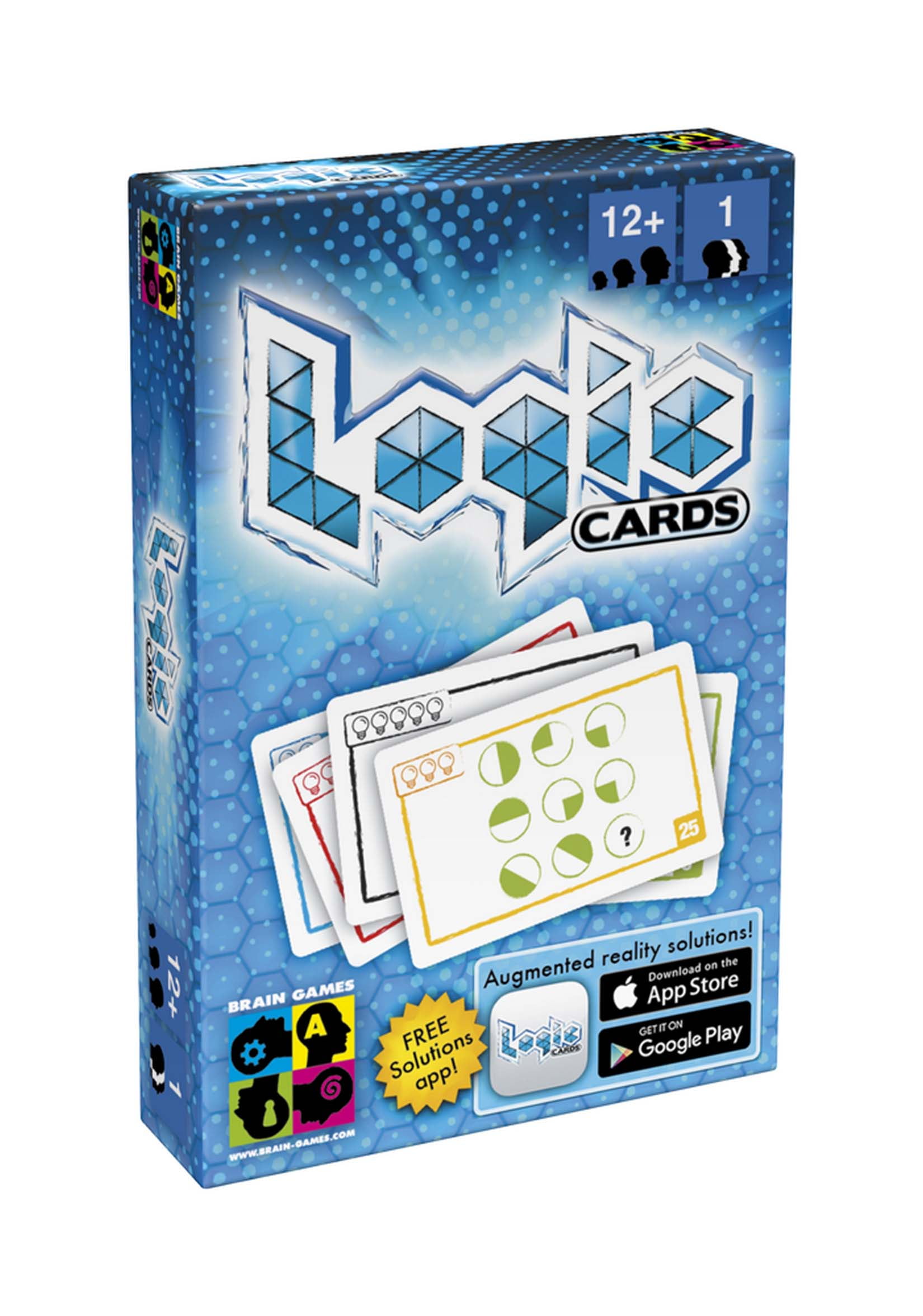 Logic Cards Blue - Card Game, by Brain 