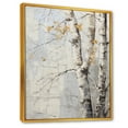 thumbnail image 2 of Designart "Dappled Grey And Gold Sycamores I" Tree Sycamore Floater Framed Canvas Art Print, 2 of 5